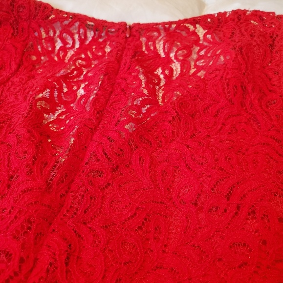 EUC Trafaluc Red Dress - Picture 3 of 5